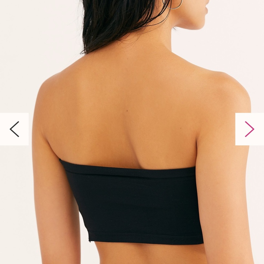 NWT Free People Seamless & Lace Reversible Bandeau - Picture 2 of 5